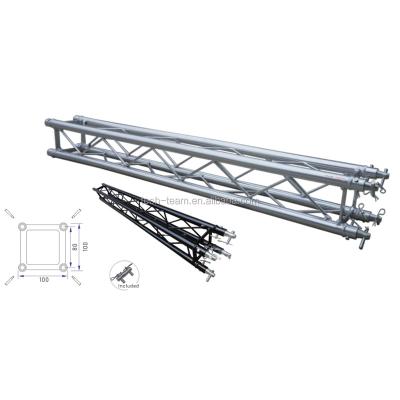 China 100mm mini booth aluminum truss DJ truss for flat/triangle/show circle for sale