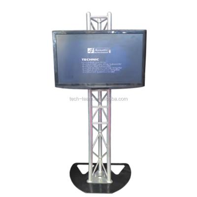 China Outdoor Performance Aluminum Portable Easy Assemble TV Truss Stand for sale