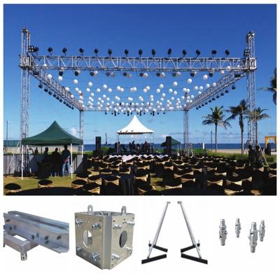 China Exhibitions/concert circle curved roof /hotel /weldding/event lighting truss, decorative aluminum truss truss sale to Europe for sale