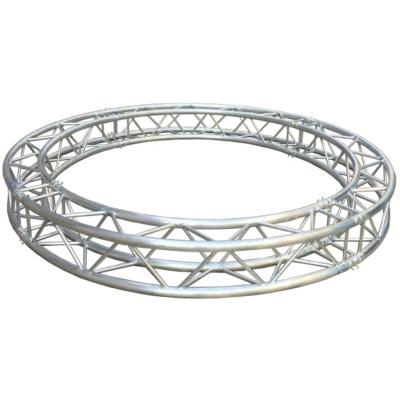 China Lightweight Aluminum Stage Tunnel Roof Truss System Circle Hanging Lighting Truss for sale