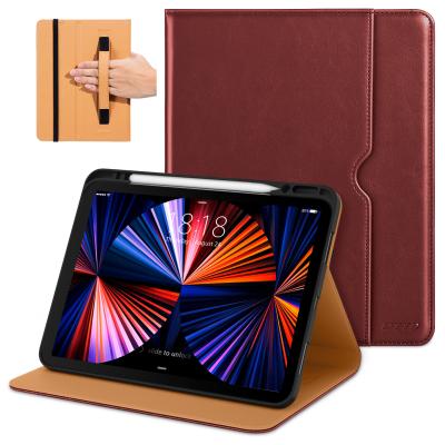 China Multiple Viewing Angles/New Arrival Auto Wake Sleep Tablet Shockproof Sleeve/Built-in Anti-drop Hand Strap With Pencil Holder Multiple Viewing Angles For iPad Pro Case 12.9 for sale