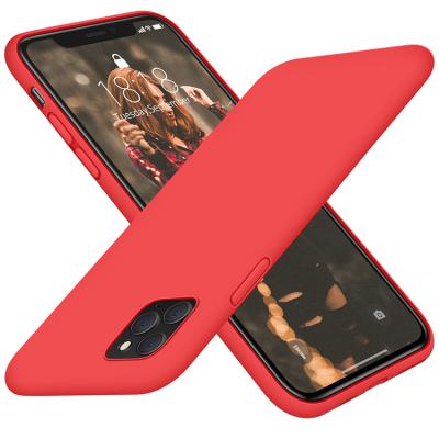 China Hot Popular Red Color Shockproof Honeycomb Grid Cushion iPhone 11 Pro Case For iPhone 11 Pro 5.8