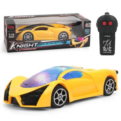 China 2021 Model Hot Selling Children's RC Car Toy Electricity Remote Control Car Light Toy Car Racing Rc Toy for sale