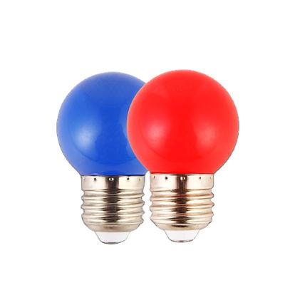 China Universal G45 B22 E27 1W 1.8W 3W LED decorations color bulb festival color SMD SKD bulb for sale