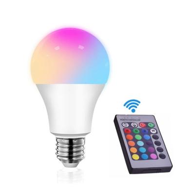 China Garden / Party / Club Ready To Ship E27 B22 5w 7w 9w Color Changing Smart Light Bulbs Decoration Light Bulb for sale