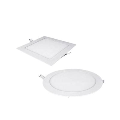 China Modern warm white energy saving panel lights 24w square frameless led panel light for sale