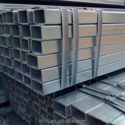 China Structure Pipe All Models High Quality Pre Galvanized Square Steel Pipe Pre Galvanized Rectangular Steel Pipe for sale