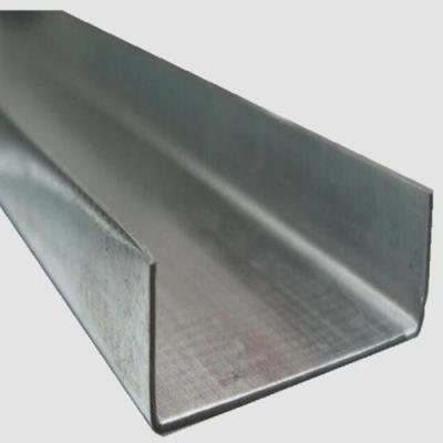 China Construction ASTM U channel U beam Steel channel Hot rolled material galvanized channel for sale