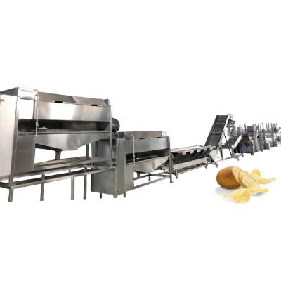 China Automatic French Fries Configurations French Fries Production Line Fresh Potato Chips Maker Natural Potato Chips Production Line Te koop