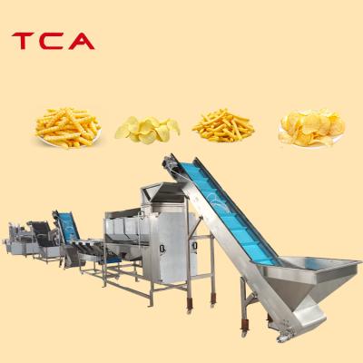 China Vegetable Processing Plant Full Automatic Frozen French Fries Production Line Frozen French Fries Production Line en venta