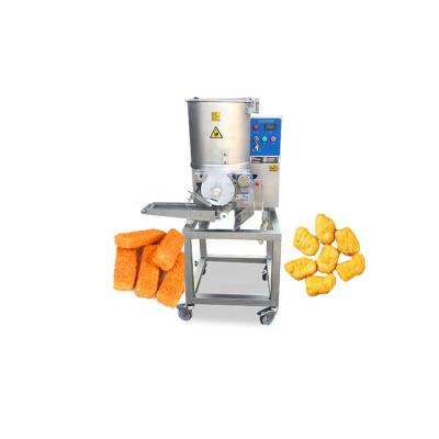 China Industria Burger Patty Chicken Nuggets Formed Former Chicken Nuggets Nuggets Forming Machine for sale