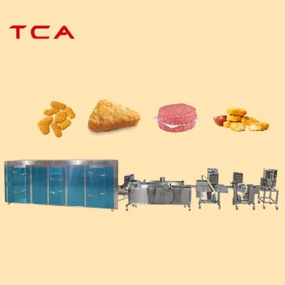 China Chicken nuggets machine chicken nuggets makers chicken nuggets production line meat product machine for sale