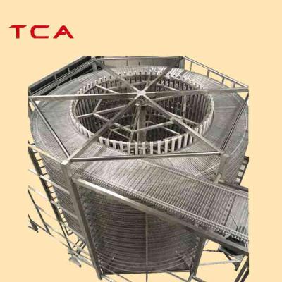 China Fully Automatic Spiral Iqf Freezer Industrial Spiral Freezers Spiral Freezer For Fruit Carves for sale