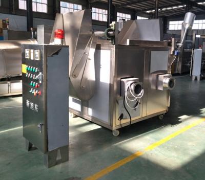 China Factory green bean frying machine gas garri frying machine pork crackling frying machine for sale