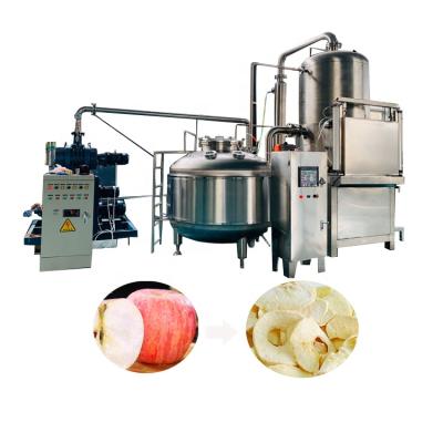 China Hotels Vacuum Frying Machine Industrial Vacuum Frying Automatic Apple Chips Vacuum Frying Machine for sale