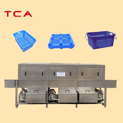 China Seal Plastic Crate Washing Machine Plastic Crate Washing Machine Residue Free Critical/Plastic Cleaning for sale