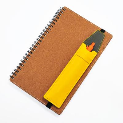 China Best Selling Spiral A5 Eco-friendly Recycled Customized Journal Notebook For Student for sale