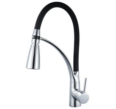 China Factory Price CLASSIC Brass Pull Out Led Lightweight Sink Faucet Modern Kitchen Faucet for sale