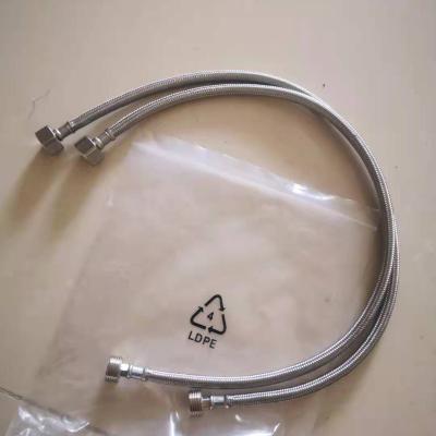 China Wholesale Price Modern Bathroom Accessory Stainless Steel Hose Self Rotate Braided Hose for sale