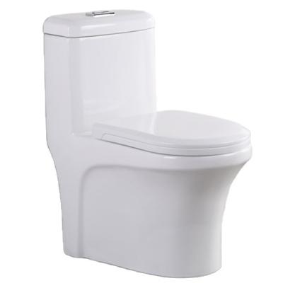 China Double-flow Sales Toilet Bowl Hot Water Flushing Siphonic Flush Toilet 208030 Double Flush One-Piece WC for sale