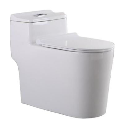 China Toilet Sanitary Ware Tornado Double-Flow Bathroom Ware Seat One Piece Toilet Set for sale