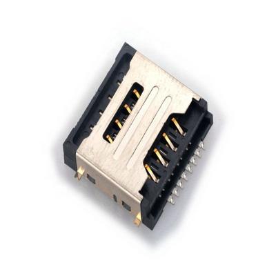 China PCB MUP-C746 SMT sim card socket card socket reader 8+8Pin in HOT SALE mobile pos for sale