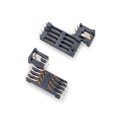 China Card reader MUP 8 pin sim card connector sim card holder slot sim card tray eject pin smd socket for position phone charging connector pins for sale