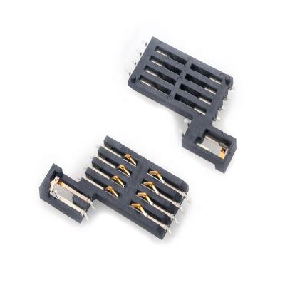 China Automotive MUP 8 P Connector For Cards Bank POS Tools Touch Module 8 POS Smd Smt PCB Mount With Left Cd Pin Smart Card Connector for sale