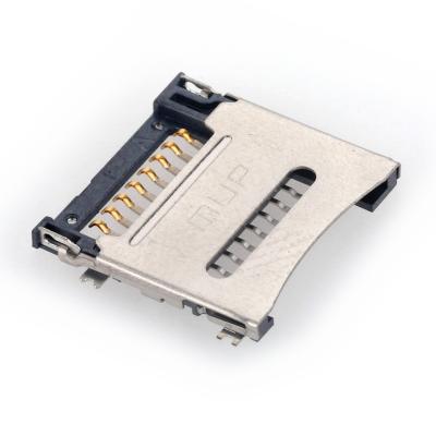 China MUP-M616 8 Pin tf Card Adapter Connector SD Tf Card Reader Socket Connector Adapter SD Memory Card Holder Slot Automotive for sale