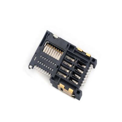 China High Quality Automotive MUP- M619 SIM+Miemory 2 In 1 Connector Card Connector for sale