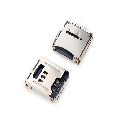 China Card Reader MUP Shenzhen Manufacture Normally Open 2 IN 1 SIM+TF Card Slot For GPS Tracker for sale