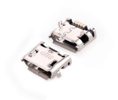 China MUP-U513 5pin USB Micro Data Transfer Connector For Mobile Data Charging And Transfer for sale