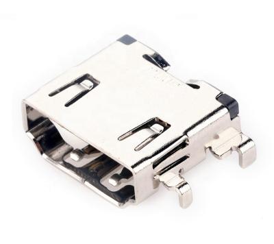 China TV MUP 19pin PCB Connector A Female HDMI-Compatible TYPE For TV STB Computer Peripherals HDMI-Sub Panel 1.8mm Korea Japan Socket for sale