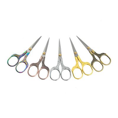 China Embroidery Stainless Steel Sewing Scissors Thread Cutter Vintage Embroidery Scissors for sale