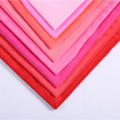 China Crystal Super Soft Stuffed Plush Fabric 50cm*160cm Short Tear-Resistant For Dolls DIY Handmade Home Textile Sewing Fabric For Toys Plush Cloth for sale