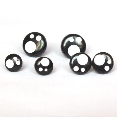 China Cartoon Handcraft Toy 8mm Children Diy Craft Doll Toys Accessories Plastic Googly Eyes for sale