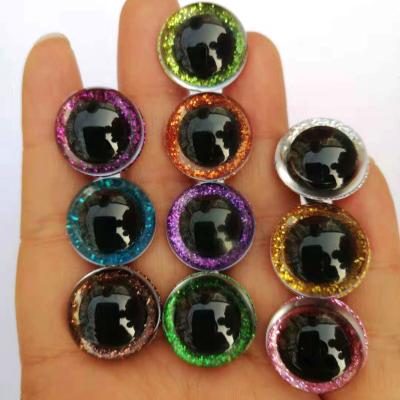 China 1000pcs Toy Eyes 9mm Tiny Round Cartoon Toy Animal Safety Eyes Plastic Clear Amigurumi for sale