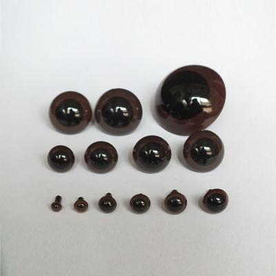 China Cartoon Toy Hot Sale 12mm Safety Plastic Eyes With Joints For Doll Making Puppet for sale