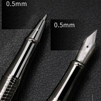 China Promotion Gun Black Metal Pen Marks\Business\School\Office NM-53 With Customized Logo For Promotional Metal Pen Set for sale