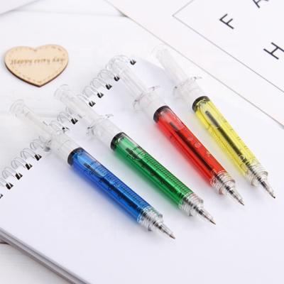 China NPPL-010 Insurance Syringe Pen Promotional Gifts Customized Logo Nurse Pens Syringe Pens for sale