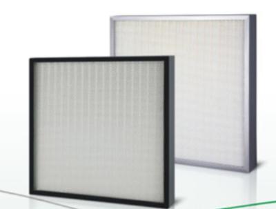 China High Efficiency Mini-Pleat HEPA Filter & ULPA Filter Light-Weight Design for sale