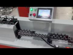 Wire bending machine plate filter