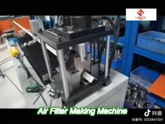 full automatic air filter making machine aluminum profile 7pa air pressure