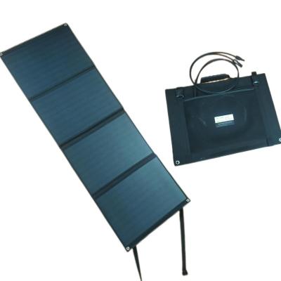 China Manufacturer 15A Factory High Efficiency 100W 20V Monocrystalline Cells Folding Portable Foldable Solar Panels for sale