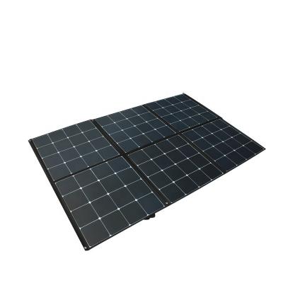 China 20A Manufacturer Factory High Efficiency 300W 54V SunPower Silicon Cells Folding Portable Solar Panels for sale