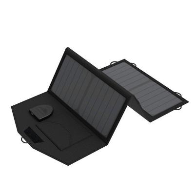 China ETFE/Frosted PET High Efficiency 21W 20W Portable Foldable Solar Phone Charger Solar Panel For Mobile Outdoor Camping Hiking for sale