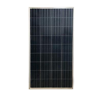 China Factory High Efficiency Lifespan Long Poly Silicon Cells Crystalline Glass Solar Panels 100W 12V 18V 156mmx156mm for sale