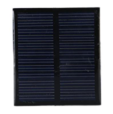 China Customized 0.3W 0.4W 0.5W 5V 6V Mini Polycrystalline PET Epoxy Resin Solar Panels For 3.7V Battery Charging 156.75mmx156.75mm for sale