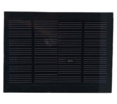 China Factory Sale Customized Mini Glass Monocrystalline Solar Panels 1.2W 1.3W 1.4W 5V PV From Factory 125mmx125mm for sale