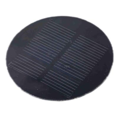 China Customized Round Shape 0.4W 0.45W 3.5V 5V Monorystalline 156mmx156mm Mini ETFE PET PCB Solar Panels for sale